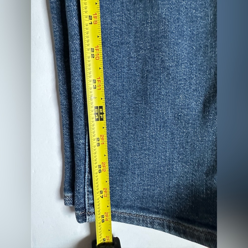 Madewell Vintage Jean Women's Straight Leg Classic Blue Sz 25 Mid- Rise - Picture 11 of 12